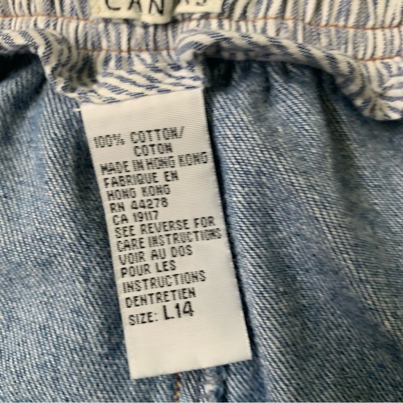 Marisa Canvas Denim A- Line Skirt Women’s L14 - Picture 13 of 14